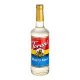 Torani Mojito Mint Flavoring Syrup 750 mL Glass Bottle