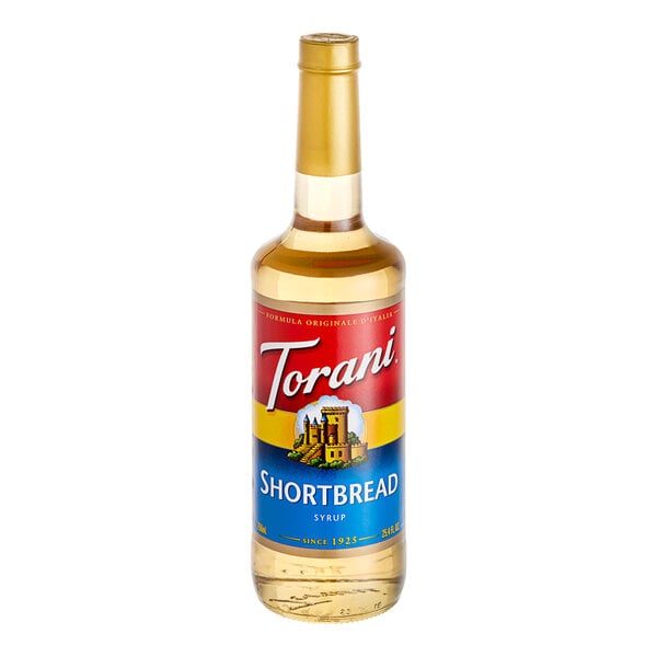 Torani Shortbread Flavoring Syrup 750 mL Glass Bottle