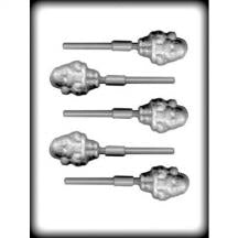 Santa Sucker Hard Candy Mold