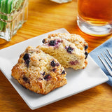 Sweet Street Desserts Individually Wrapped Blueberry Scone 3.5 oz. - 48/Case