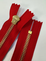 Metal Sewing Notions Red Golden