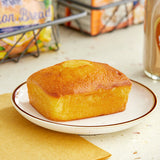 Ne-Mo's Bakery Frozen Individually Wrapped Zesty Lemon Cake Bread 4 oz. - 12/Case