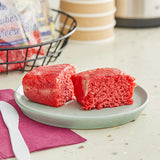 Ne-Mo's Bakery Frozen Individually Wrapped Strawberry Cream Cheese Cake Bread 4 oz. - 12/Case