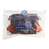 Ne-Mo's Bakery Frozen Individually Wrapped Double Chocolate Cake Bread 4 oz. - 12/Case