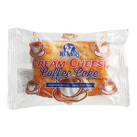 Ne-Mo's Bakery Frozen Individually Wrapped Cream Cheese Coffee Cake 4 oz. - 12/Case