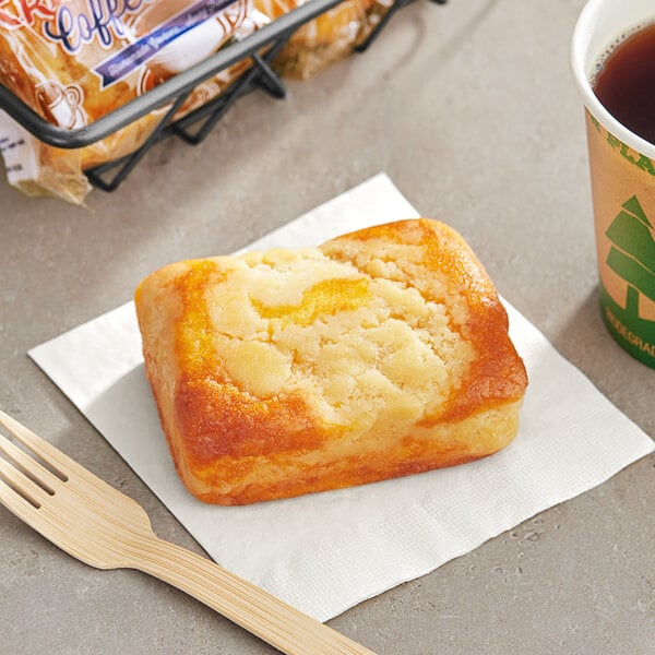 Ne-Mo's Bakery Frozen Individually Wrapped Cream Cheese Coffee Cake 4 oz. - 12/Case