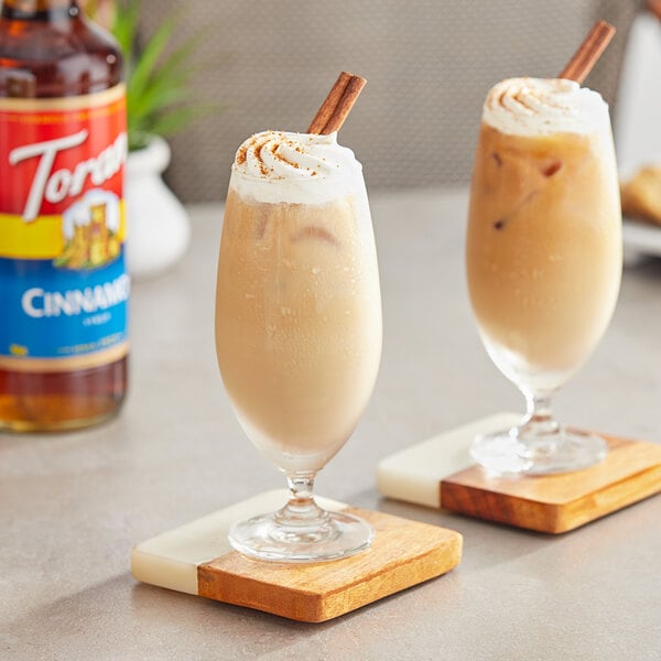 Torani Cinnamon Flavoring Syrup 750 mL Glass Bottle