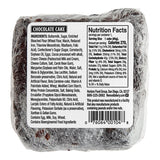 Ne-Mo's Bakery Individually Wrapped Chocolate Cake Square 3 oz. - 36/Case