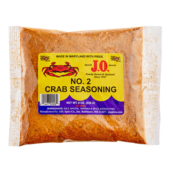 J.O. No. 2 Crab Seasoning 8 oz.