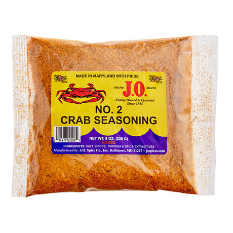 J.O. No. 2 Crab Seasoning 8 oz.