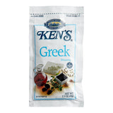 Ken's Foods Greek Dressing Packet 1.5 oz. - 60/Case