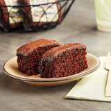 Ne-Mo's Bakery Individually Wrapped Chocolate Cake Square 3 oz. - 36/Case