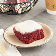 Ne-Mo's Bakery Frozen Individually Wrapped Red Velvet Cake Square 3 oz. - 36/Case