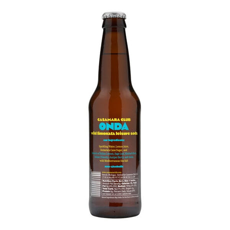 Casamara Club Onda Wild Limonata Leisure Soda 12 fl. oz. - 24/Case