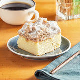 Hahn's Bakery 20-Slice Pre-Cut Traditional Cinnamon German Crumb Cake 1/2 Sheet 11 lb. - 2/Case
