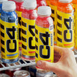 C4 Energy Fruit Punch Energy Drink 12 fl. oz. Bottle - 12/Case