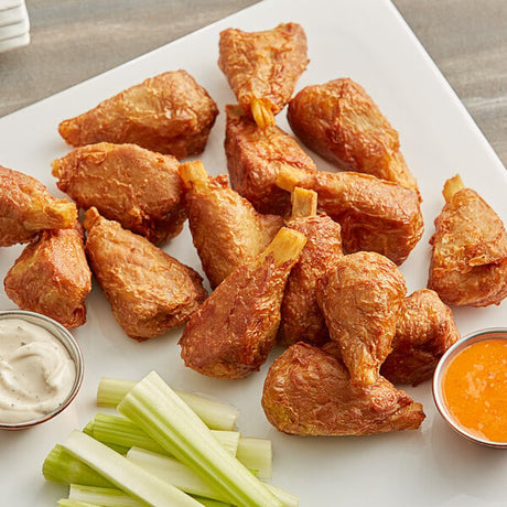 Beleaf Plant-Based Vegan Chicken Wing Drumstick 5 lb. - 2/Case