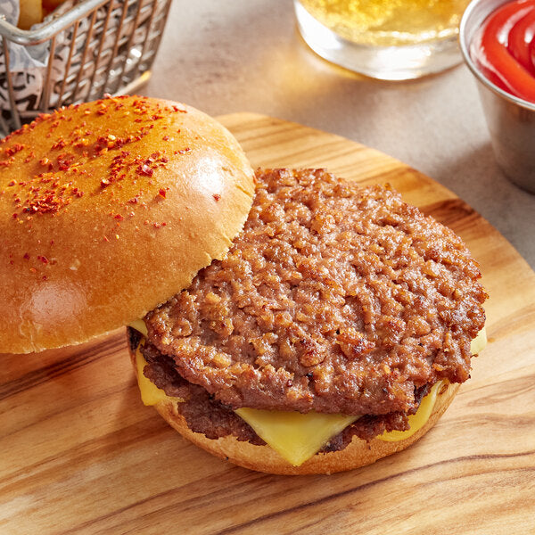 Beyond Meat Plant-Based Vegan Smashable Burger Patty 2.5 oz. - 66/Case