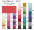 Poly Plush Pongee Polyester Fabric - Smooth Lightweight Lining, Multiple Colors, Folded On Board Or Rolled On Tube (1 Yard)