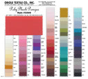 Poly Plush Pongee Polyester Fabric - Smooth Lightweight Lining, Multiple Colors, Folded On Board Or Rolled On Tube (1 Yard)