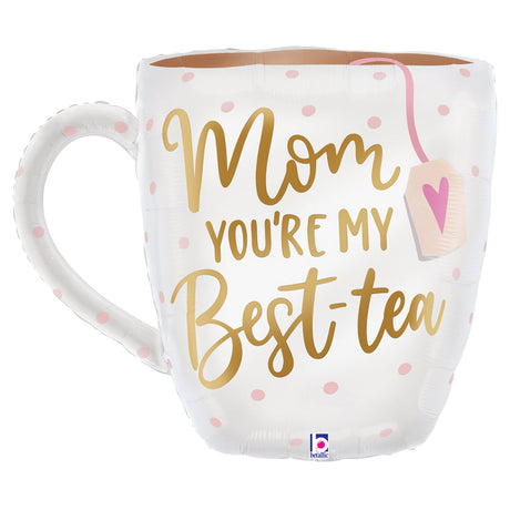 Foil Balloon Best-Tea Mom Mug
