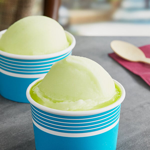 Philadelphia Water Ice Key Lime Italian Ice Base 1 Gallon - 4/Case