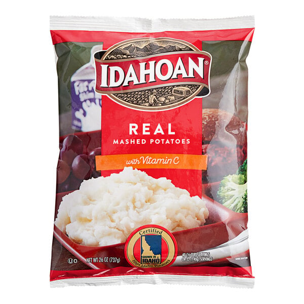 Idahoan Smartmash Classic Mashed Potatoes with Vitamin C 26 oz. Pouch - 12/Case