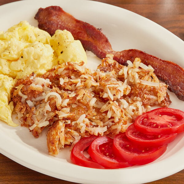 Idahoan Shreds Fresh Cut Hash Browns with Seasoning 2.125 lb. Carton - 6/Case