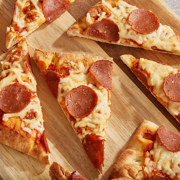 The BE Hive Plant-Based Vegan Pepperoni Slices 2.5 lb. - 4/Case