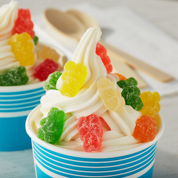 Albanese Sour Gummi Bears Topping 4.5 lb. - 4/Case