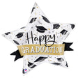 Graduation Star Foil Balloon 29 Inch