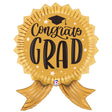 Graduation Foil Balloon Congrats Grad Gold Ribbon