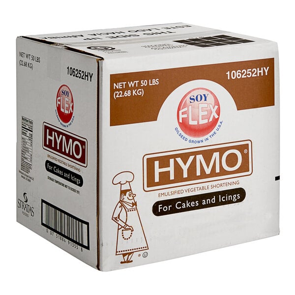 Stratas Hymo Soy Flex Cake & Icing Shortening 50 lb. – Bulk Baking Essential