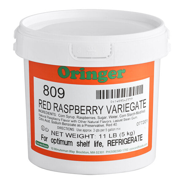 Oringer Red Raspberry Variegate 11 lb.