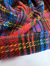 Polyester Tweed Checked Multicolour