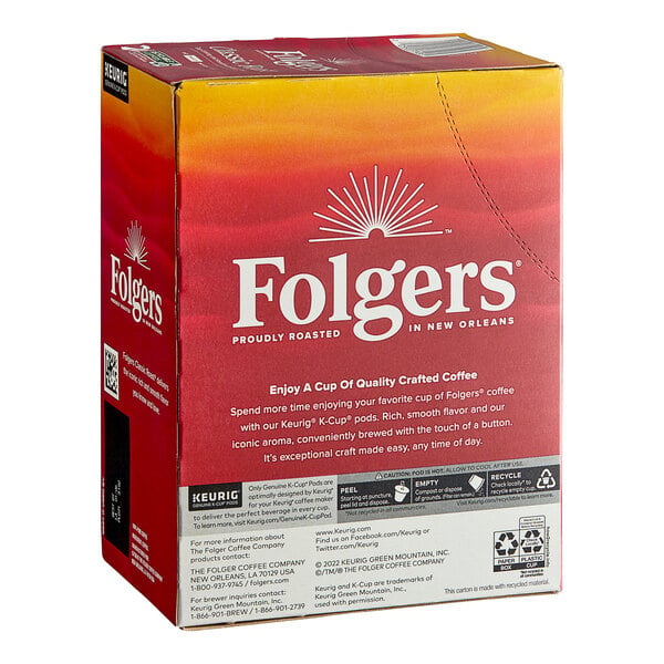 Folgers Classic Roast Coffee Single Serve Keurig® K-Cup® Pods - 24/Box
