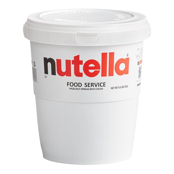 Nutella Hazelnut Spread 6.6 lb. Tub