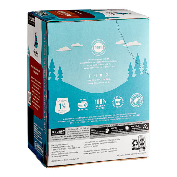 Caribou Coffee Caribou Blend Single Serve Keurig® K-Cup® Pods - 24/Box