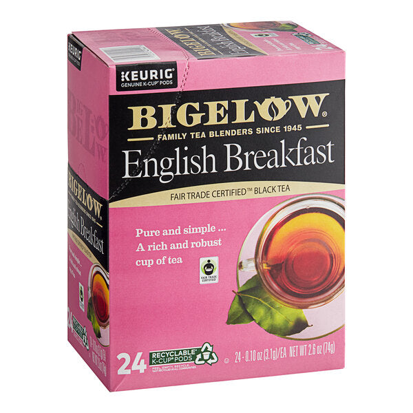 Bigelow English Breakfast Tea Single Serve Keurig® K-Cup® Pods - 24/Box