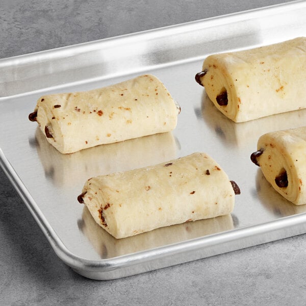 Bridor Ready-to-Bake Butter Pain Au Chocolate 2.47 oz. - 90/Case