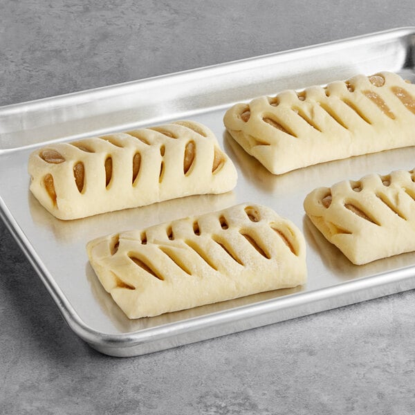 Bridor Ready-to-Bake Maple Pecan Danish 3.17 oz. - 40/Case