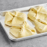 Bridor Ready-to-Bake Butter Danish 3.53 oz. - 48/Case