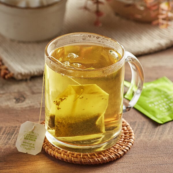 Harney & Sons Organic Citron Green Tea Bags - 50/Box