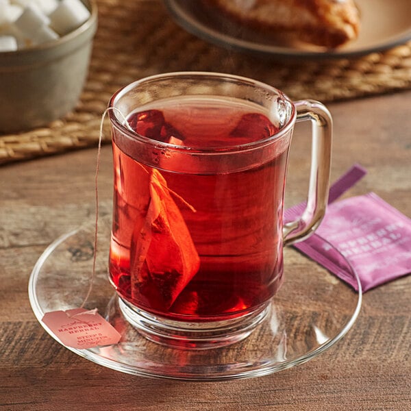 Harney & Sons Raspberry Herbal Tea Bags - 50/Box