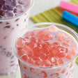 Bossen Cherry Blossom Crystal Boba in Syrup 4.4 lb. - 6/Case