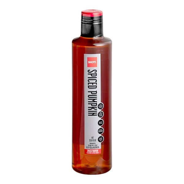 SHOTT Spiced Pumpkin Concentrated Flavoring Syrup 1 Liter