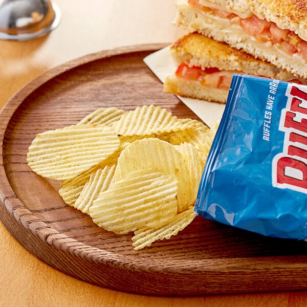 Ruffles Original Ridged Potato Chips 1.5 oz. - 64/Case