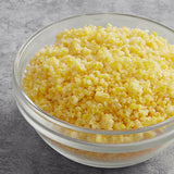 White Toque Granulated Lemon Zest 2.2 lb. - 3/Case