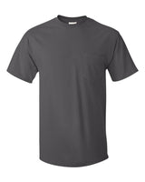 Hanes® Authentic Crewneck Short Sleeve Pocket T-Shirt