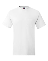Hanes® Short Sleeve Crewneck Pocket T-Shirt